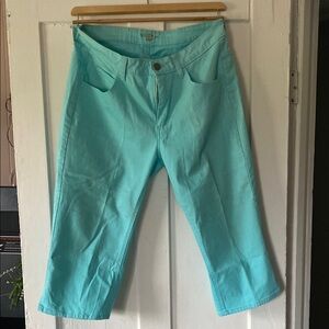 Lee Riders Aqua Capri pants